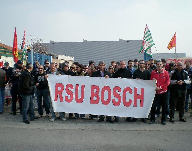 Bosch, tutti in cassa integrazione