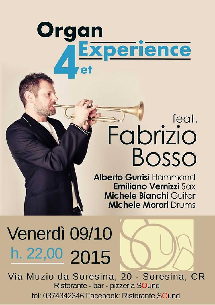 Organ Experience 4et, special guest: Fabrizio Bosso 