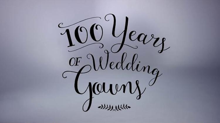Un secolo di abiti da sposa in tre minuti