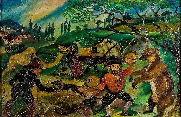 Il museo gli Orsanti di Vigoleno ospita Ligabue