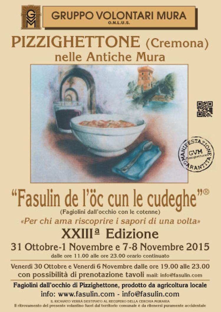 Fasulin de l’òc cun le cudeghe, maratona gastronomica a Pizzighettone