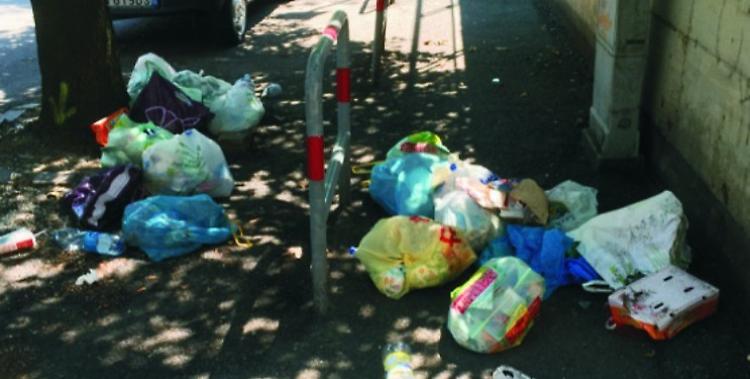 Rifiuti abbandonati in città, trenta tonnellate in tre mesi