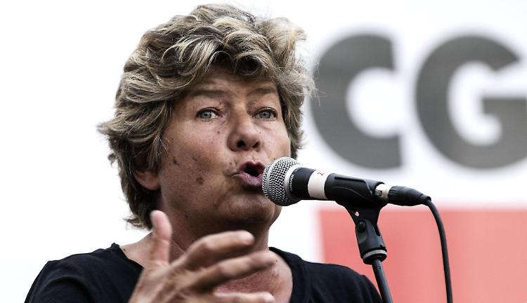Cgil, Susanna Camusso all'inaugurazione della nuova sede