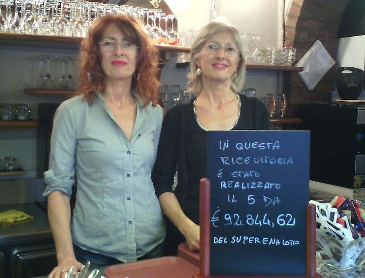 SuperEnalotto: un 5 da 93mila euro