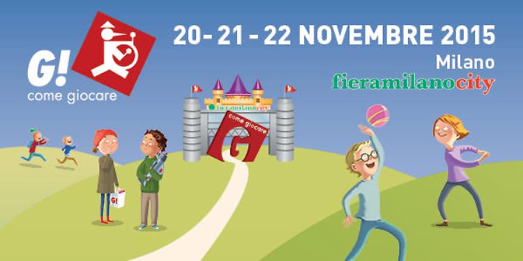 G! come Giocare! dal 20 al 22 novembre giochi per tutti senza limiti