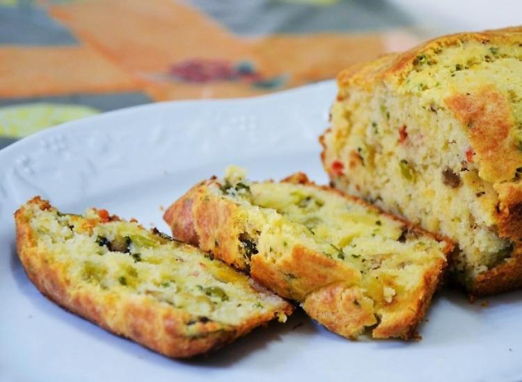 LA RICETTA. Plumcake salato con verdure
