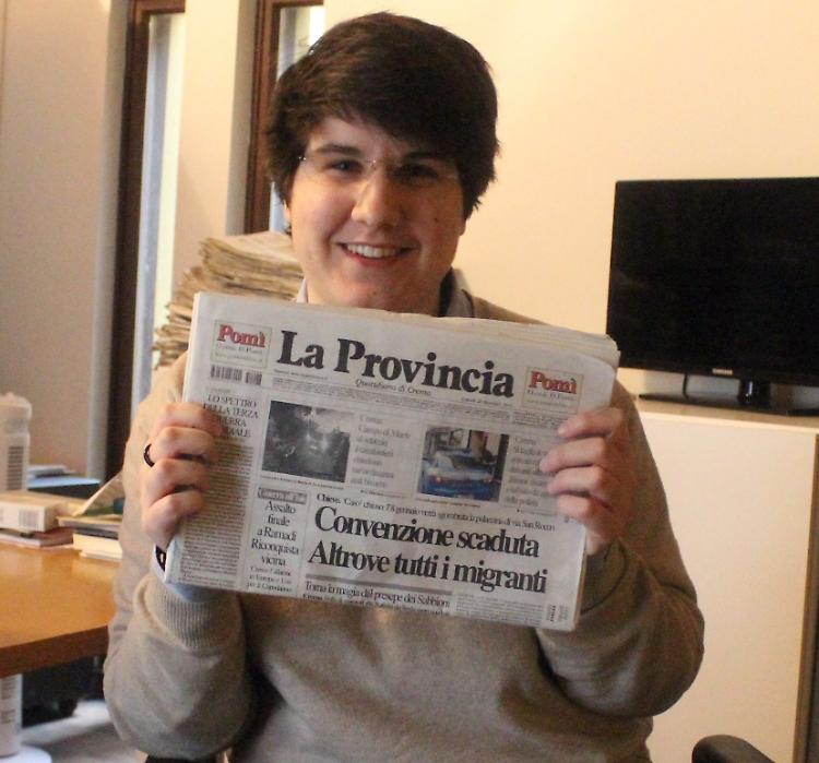 Marta alla 'conquista' del Cern