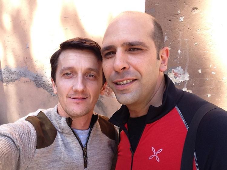 Pippo Crotti  nel film ‘Quo Vado?'«Mi ha voluto Checco Zalone»