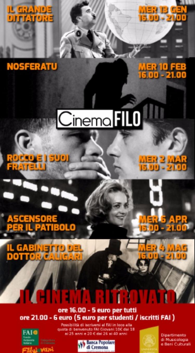Torna al CinemaFILO la rassegna 