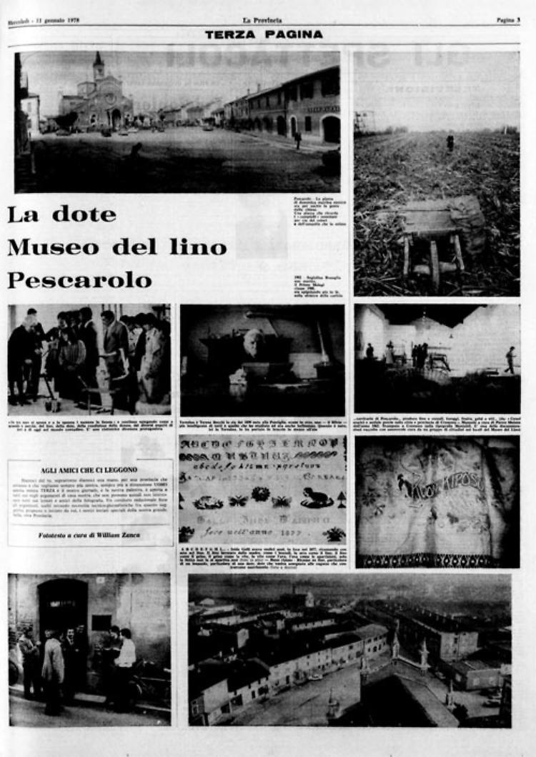 L'importante eredità storica del Museo del lino di Pescarolo