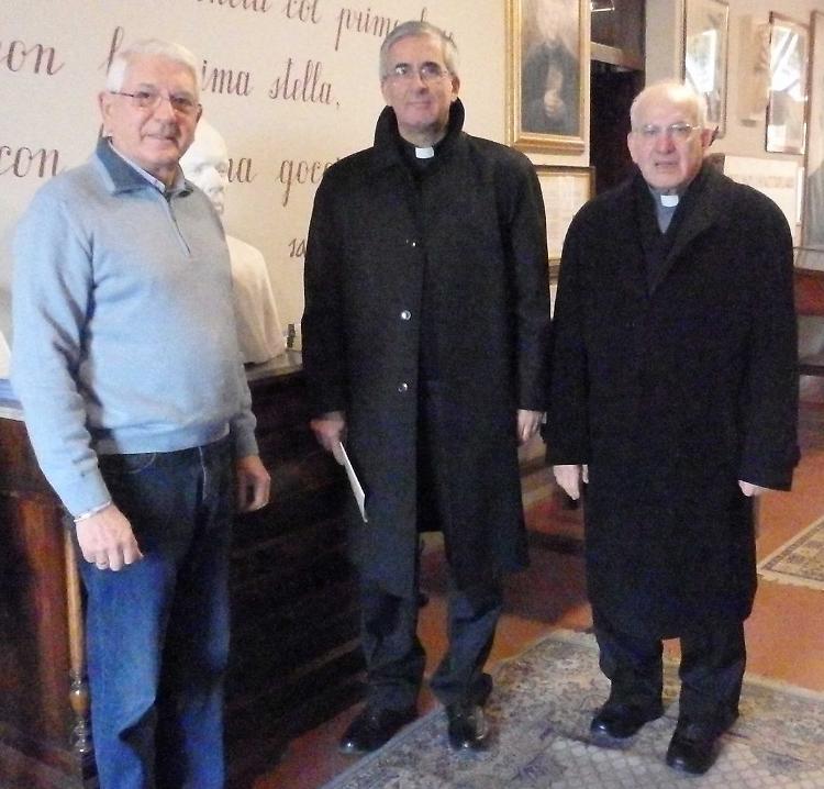 Visita a sorpresa del vescovo Antonio