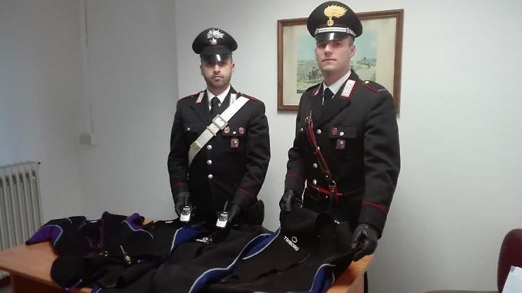 Presi i ladri 'palombari'