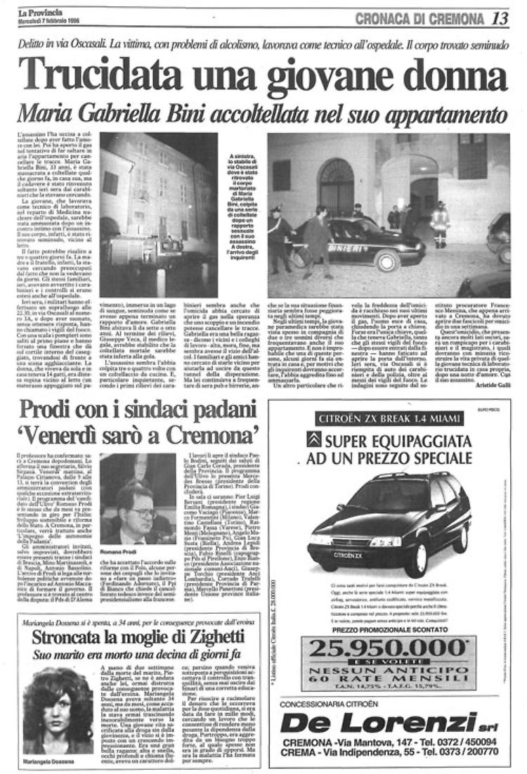Giallo in via Oscasali: una giovane donna è stata accoltellata nel suo appartamento