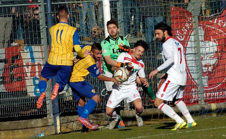 Lecco-Pergolettese 1-0 (primo tempo)