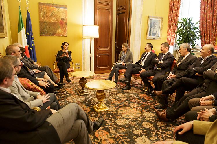 Laura Boldrini incontra Arvedi: 'L'Europa la nostra priorità'