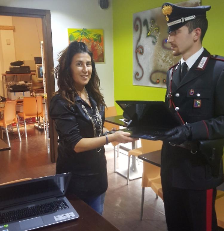 Due pc ritrovati dai carabinieri