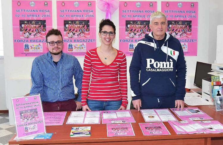 Final Four con la Pomì, Casalmaggiore si tinge di rosa
