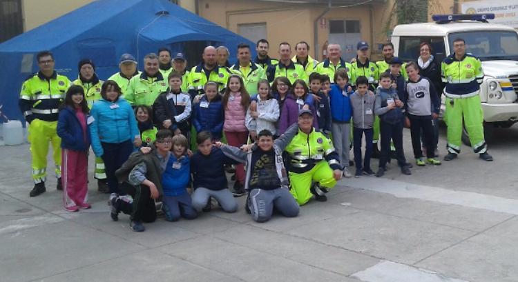 Una notte con i volontari