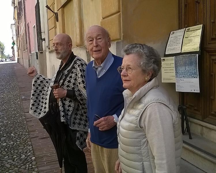 Giscard d’Estaing a Sabbioneta: 'Teatro meraviglioso'
