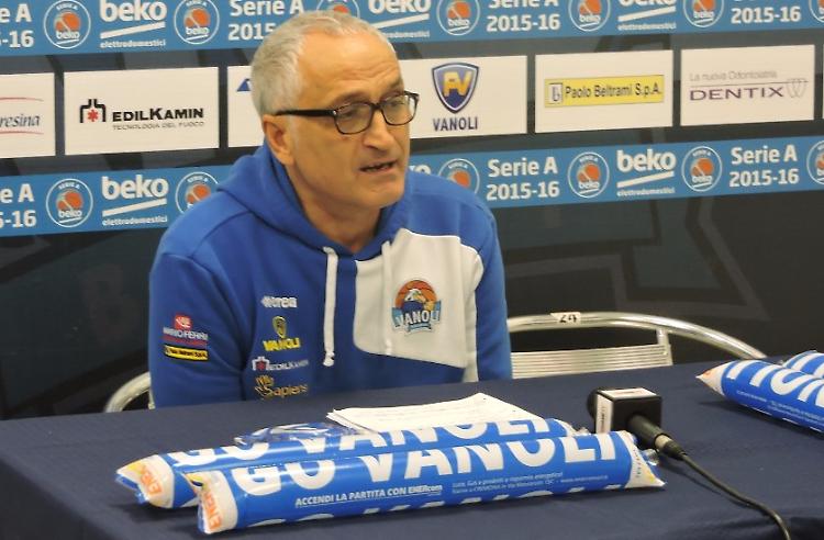 Vanoli, coach Pancotto: dobbiamo rendere possibile l'impossibile