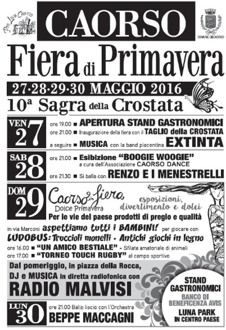 Sagra della crostata a Caorso 