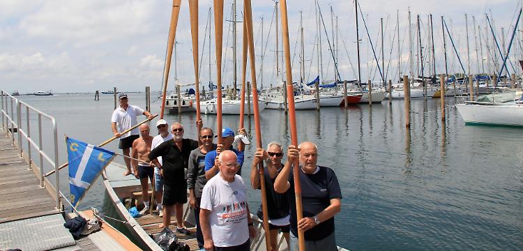 Raid di navigatori padani,  dal Sile in Laguna  e dal Po a Venezia