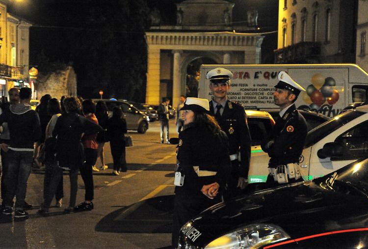 Strade blindate, controlli sulla movida