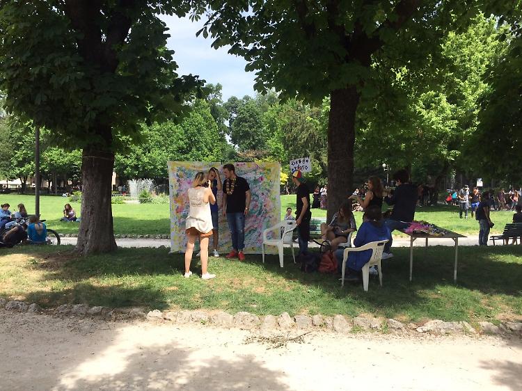 Giornata delle Arti, studenti in piazza