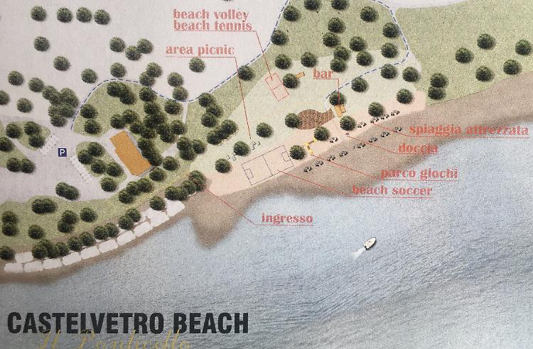 Svelata 'Ponticello Beach'