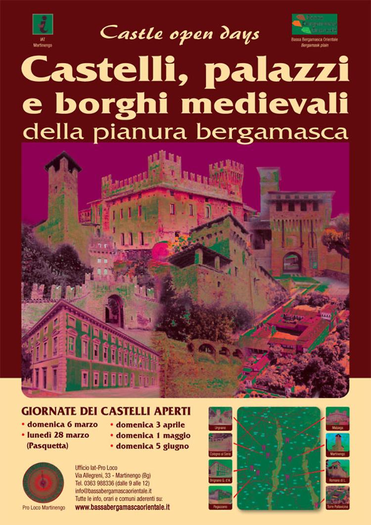Martinengo (BG). Ultima giornata dei castelli, palazzi, borghi medievali aperti