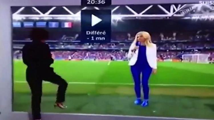 Euro 2016, dallo studio tv allo stadio: l'effetto ottico è soprendente