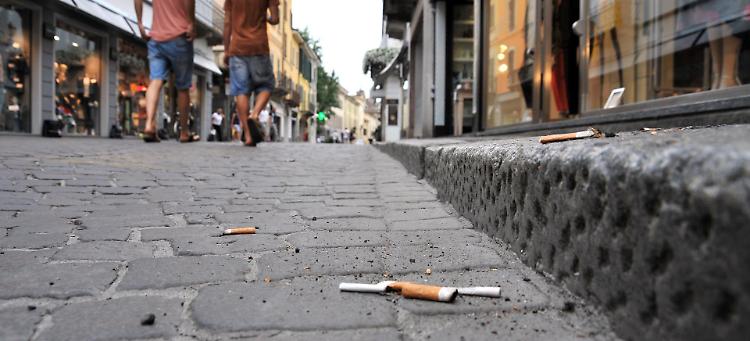 Strade come portacenere