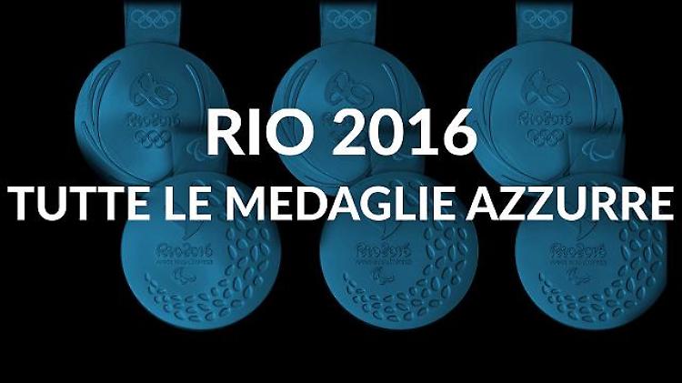 Com'è azzurro il cielo di Rio: tutte le medaglie italiane