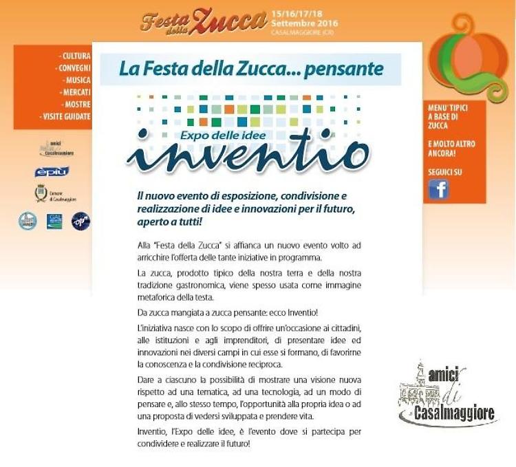 Casalmaggiore. la Festa Della Zucca... pensante