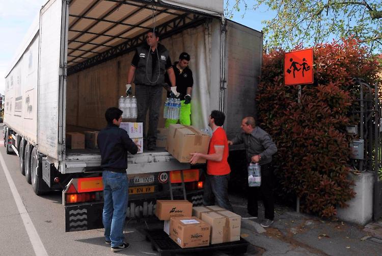 Arces a fianco dei terremotati