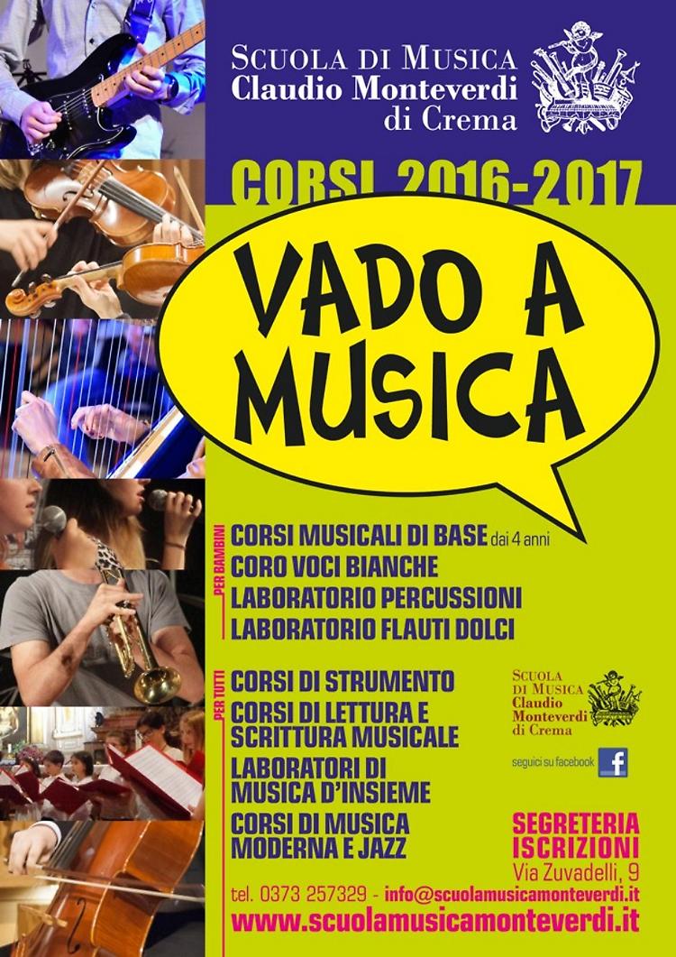 Le iniziative di settembre della Scuola di Musica Claudio Monteverdi di Crema