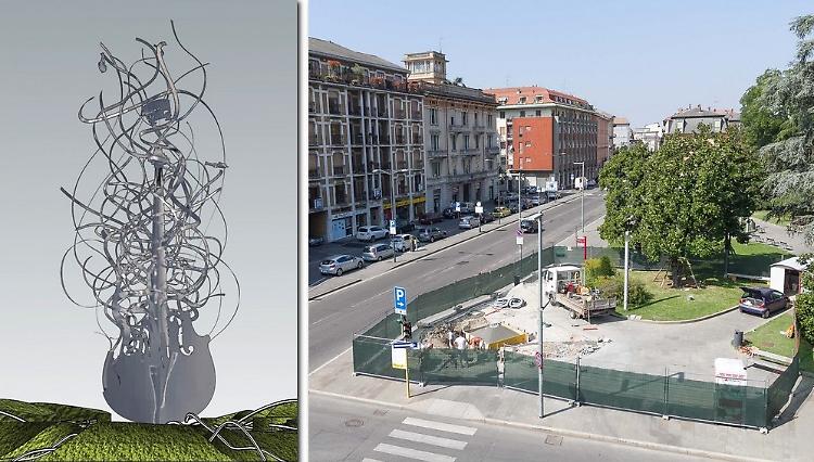 Super violino: via libera alla statua che divide 
