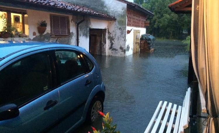 Cizzolo, nubifragio e allagamenti