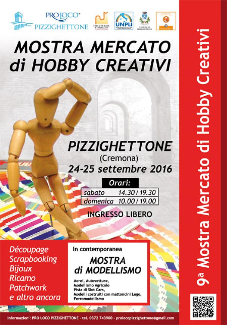 Si alza il sipario sulla 9^ Mostra Mercato degli Hobby Creativi