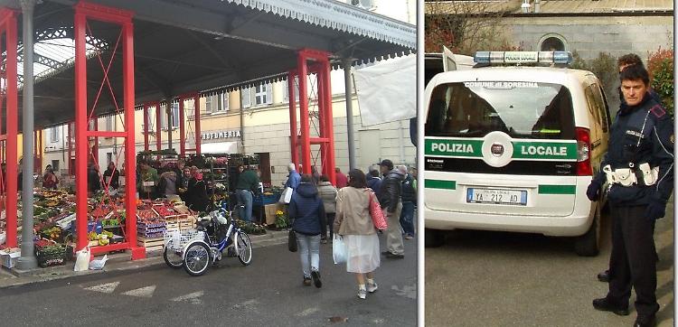 Blitz al mercato contro i 'turisti' dell'accattonaggio