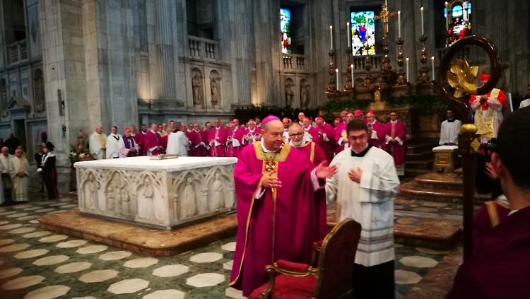Cantoni è il vescovo di Como: cerimonia di ingresso