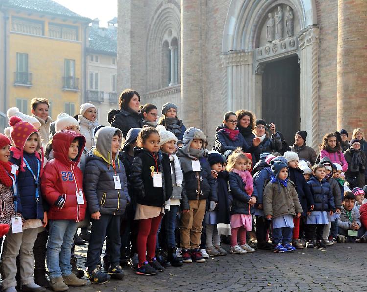 Duecento bambini con il Fatf in piazza Duomo