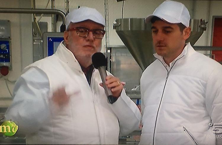 Prosus star in televisione a 'Melaverde'