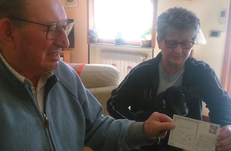 Cartolina lumaca, i saluti arrivano 22 anni dopo