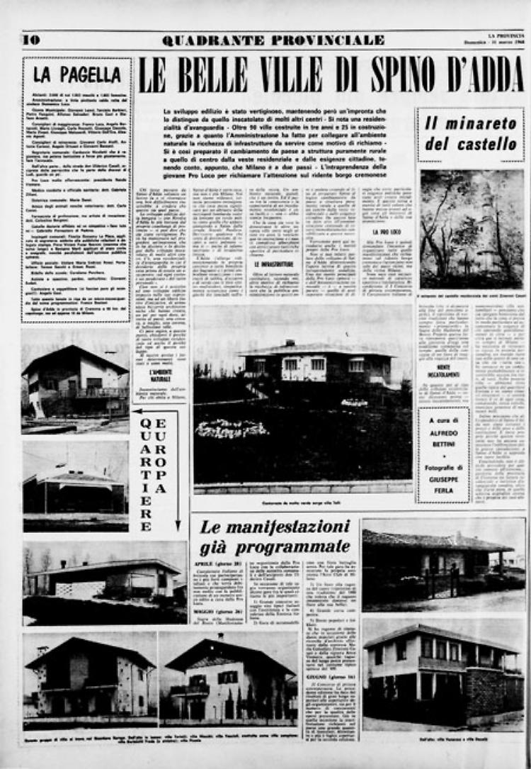 *Le belle ville di Spino d'Adda