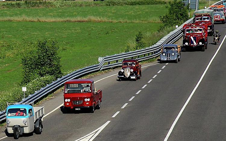 Camion d’epoca: la prima gara di regolarità in Italia nelle “Terre Verdiane” 
