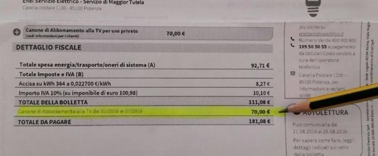 Canone e bollo: imposte odiose, pagamenti di più