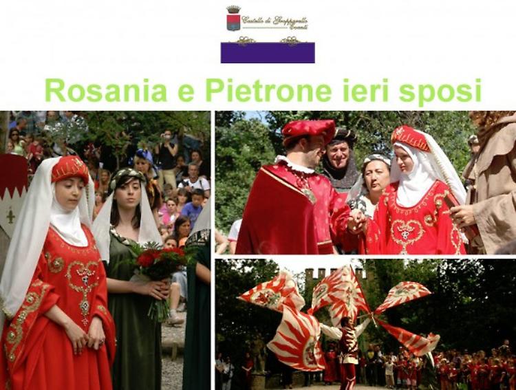 Rievocazione delle nozze di Pietrone Da Cagnano e Rosania Fulgosio