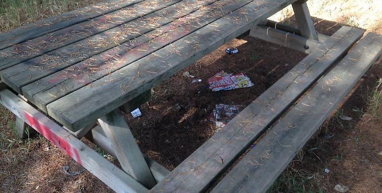 Degrado al parco giochi