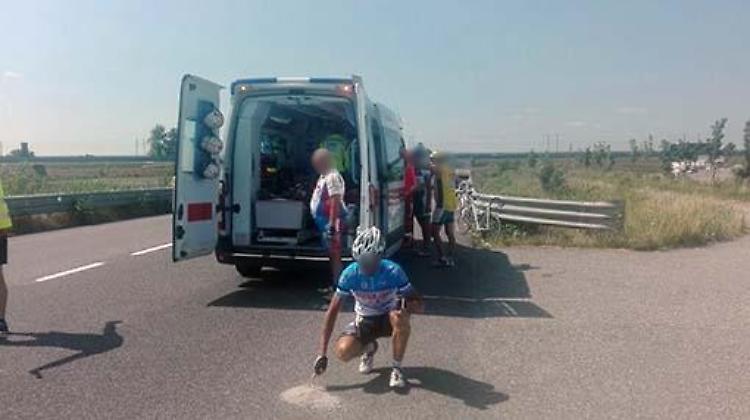 Rovinosa caduta per un cicloamatore